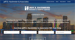 Desktop Screenshot of hackmeierinsurance.com