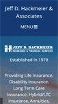 Mobile Screenshot of hackmeierinsurance.com
